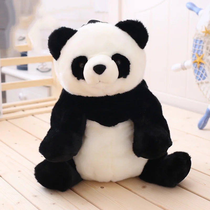 Panda Plush Adjustable Schoolbags