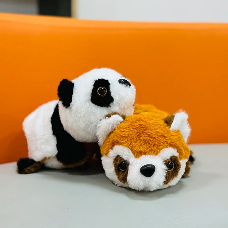 2in1 Raccoon Flip Change Red Panda and Panda