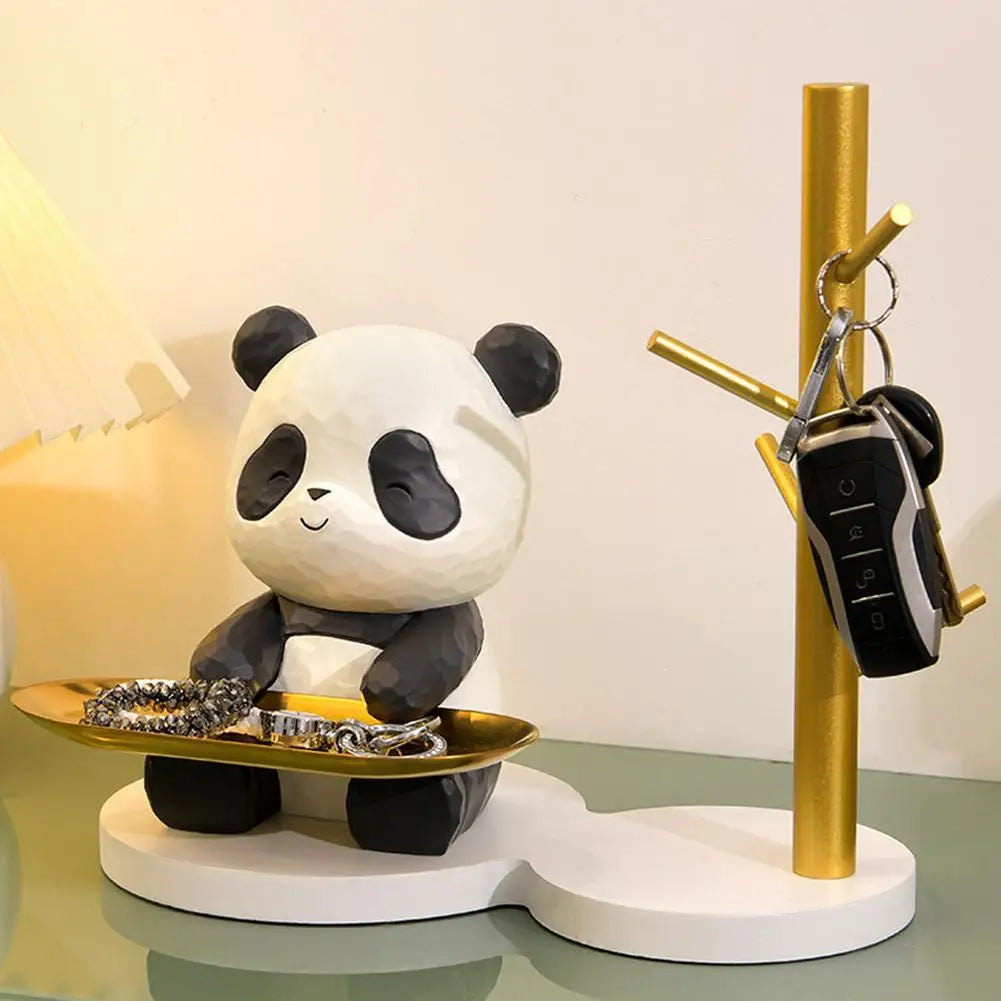 Lucky Panda Key Storage Tray