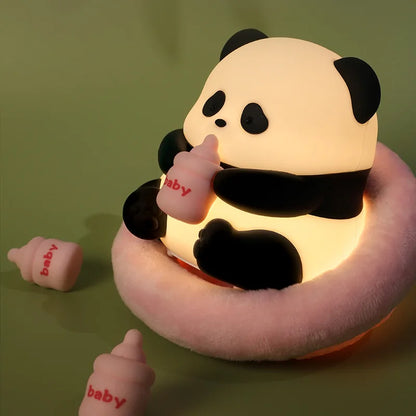 USB Rechargeable Panda LED Night Light