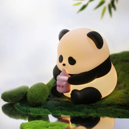 USB Rechargeable Panda LED Night Light