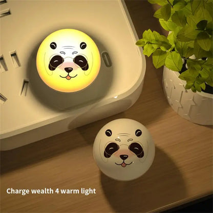 USB Portable Panda Eye Protection LED Night Lights