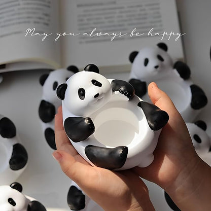 3D Gypsum Cartoon Panda Multifunctional Candle