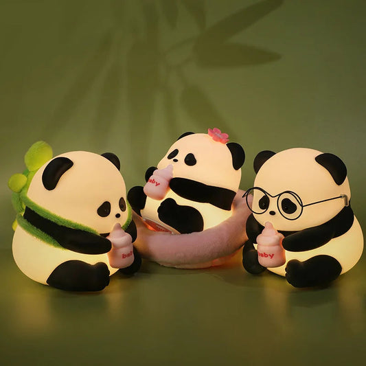 USB Rechargeable Panda LED Night Light